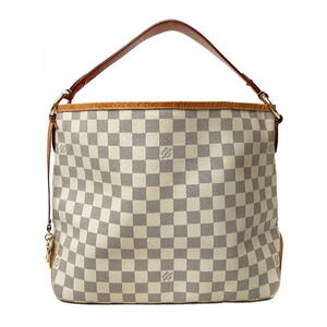 Louis Vuitton Damier Azur White Delightful Semi Shoulder Bag